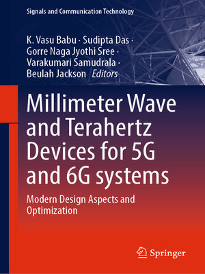 cover image of Millimeter Wave and Terahertz Devices for 5G and 6G systems